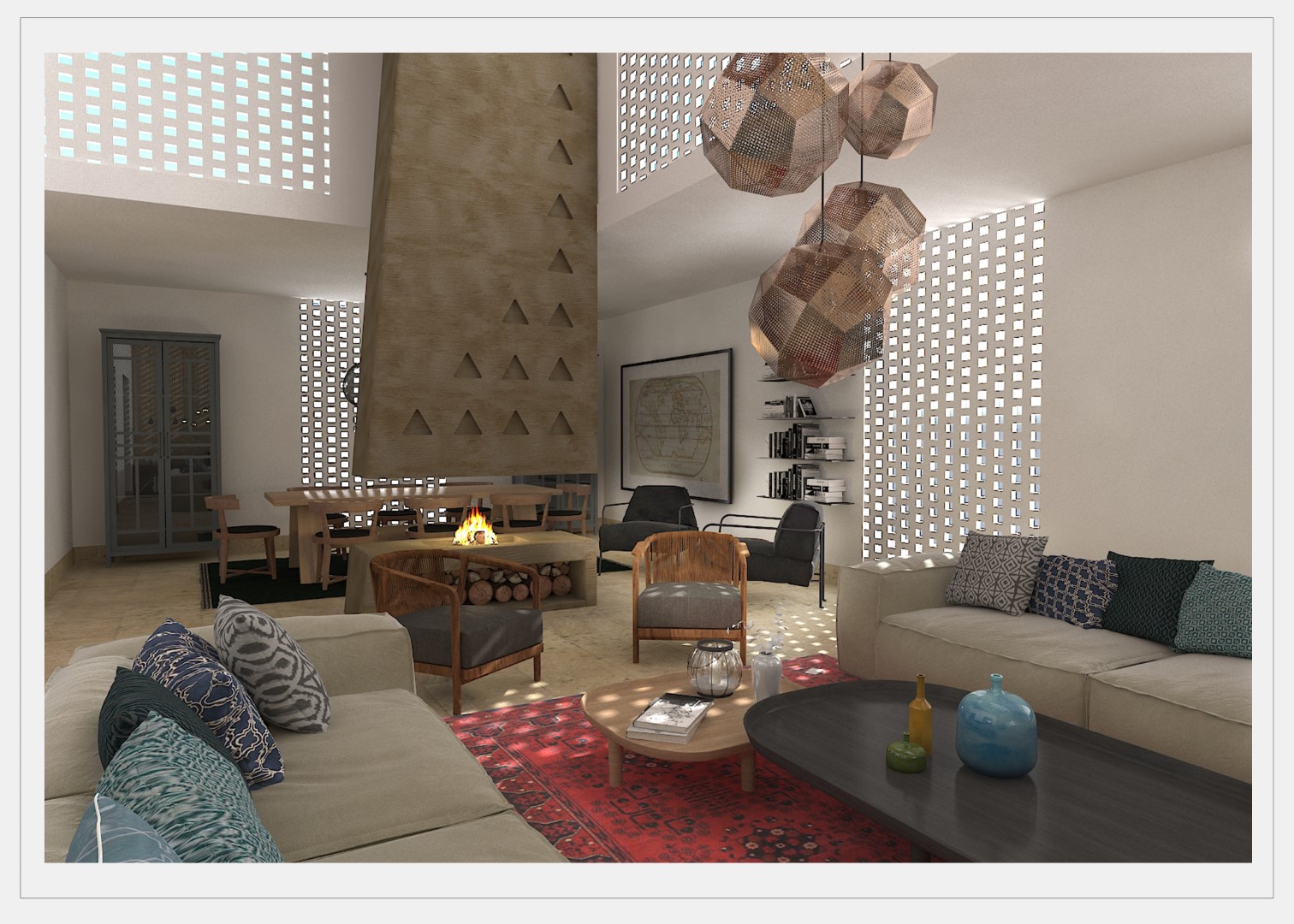 An Introverted Multi-Housing Project: Alkasabi Family Compound An Introverted Multi-Housing Project: Alkasabi Family Compound