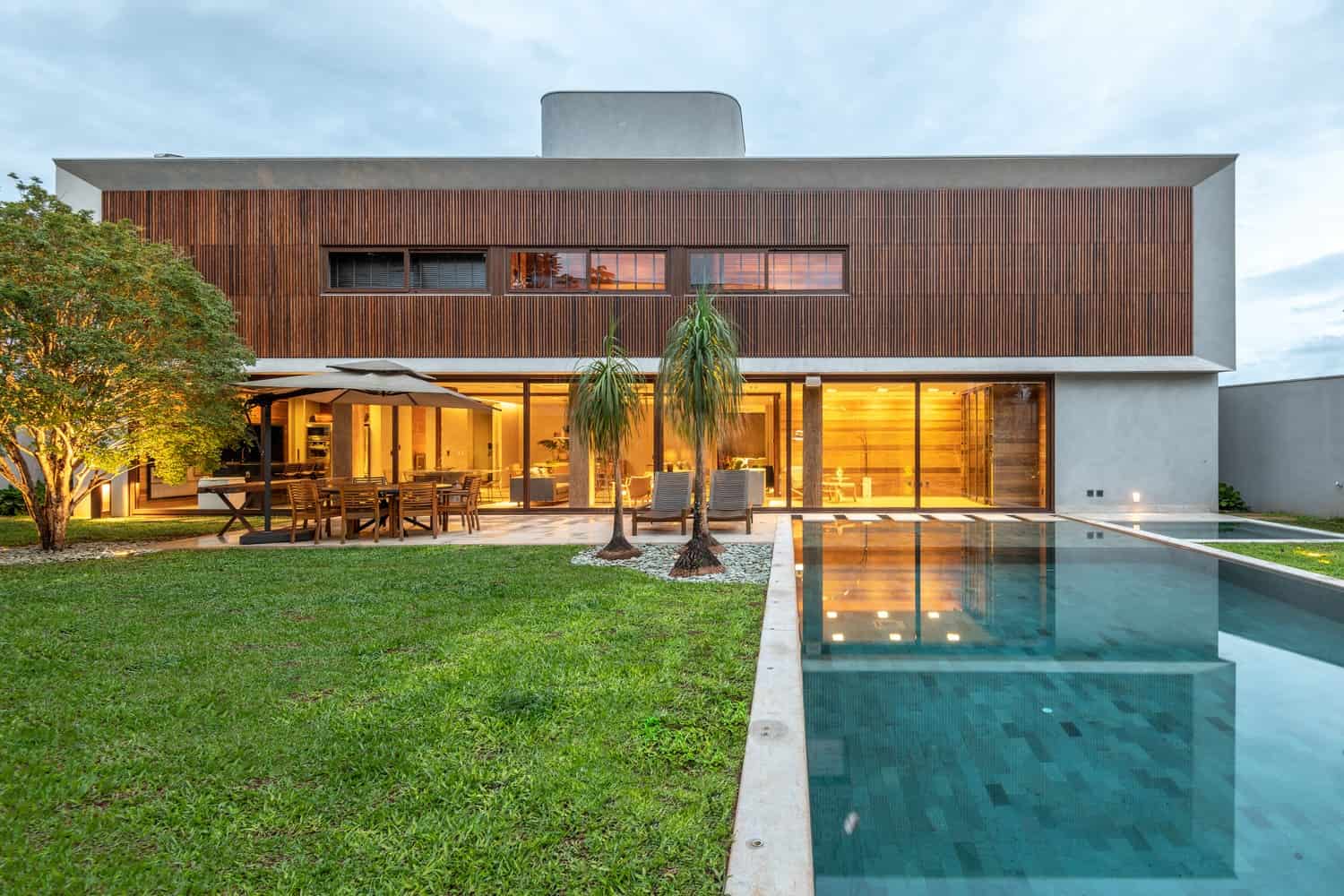 Rio Claro House by Celso Laetano Arquitetura in Rio Claro, Brazil