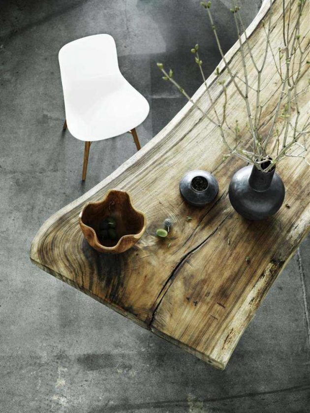 Refined Tables In Solid Wood For Your Home