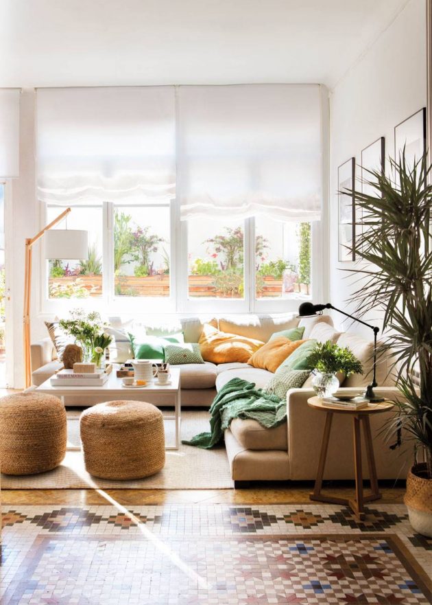 Very Bright Living Rooms That Will Warm Your Heart (Part II)