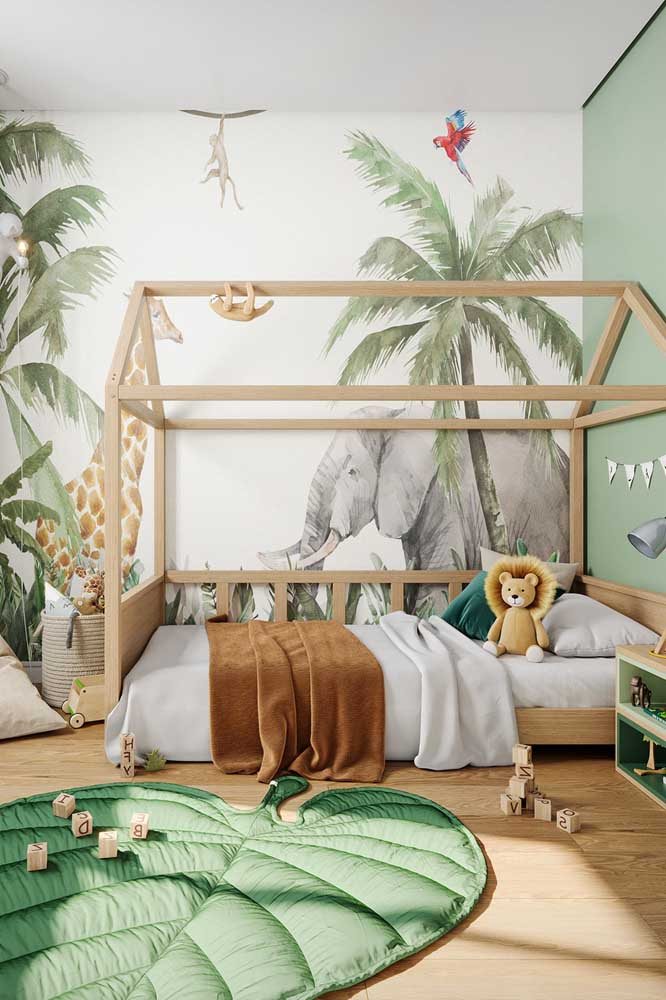 Stunning Decor And Project Ideas Of Safari Room For Your Kids