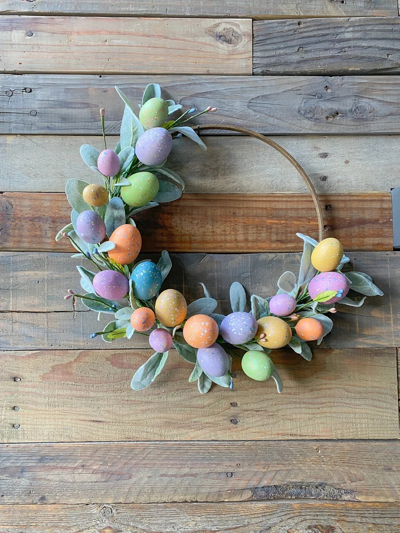 16 Beautiful Easter Egg Wreath Designs Your Festive Décor Needs