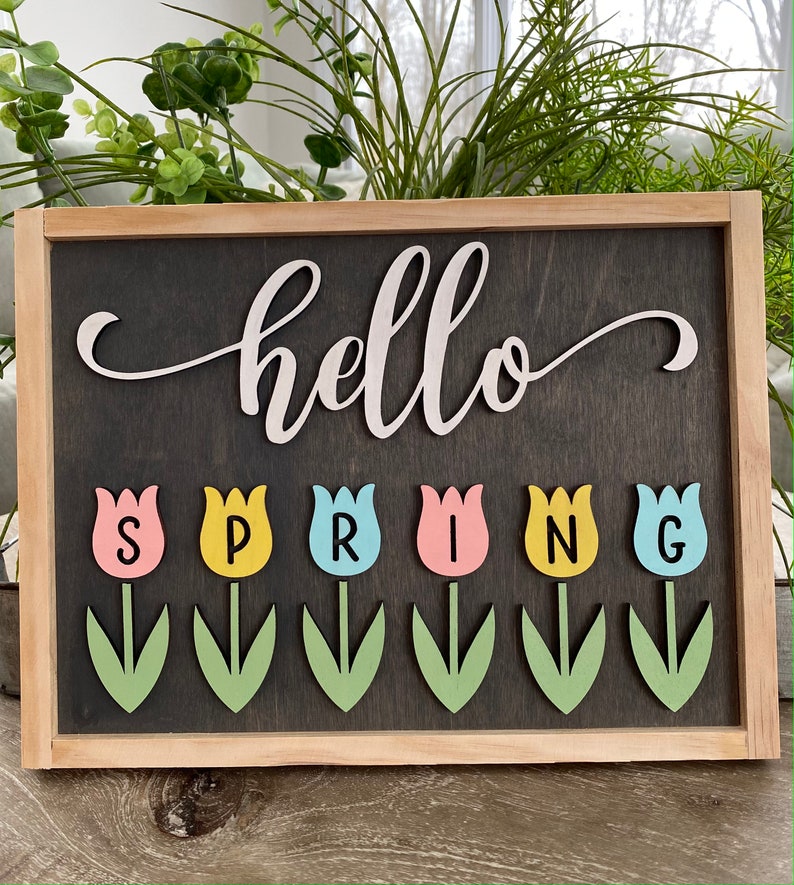 16 Colorful Spring Sign Designs You Can Scatter About Your Home