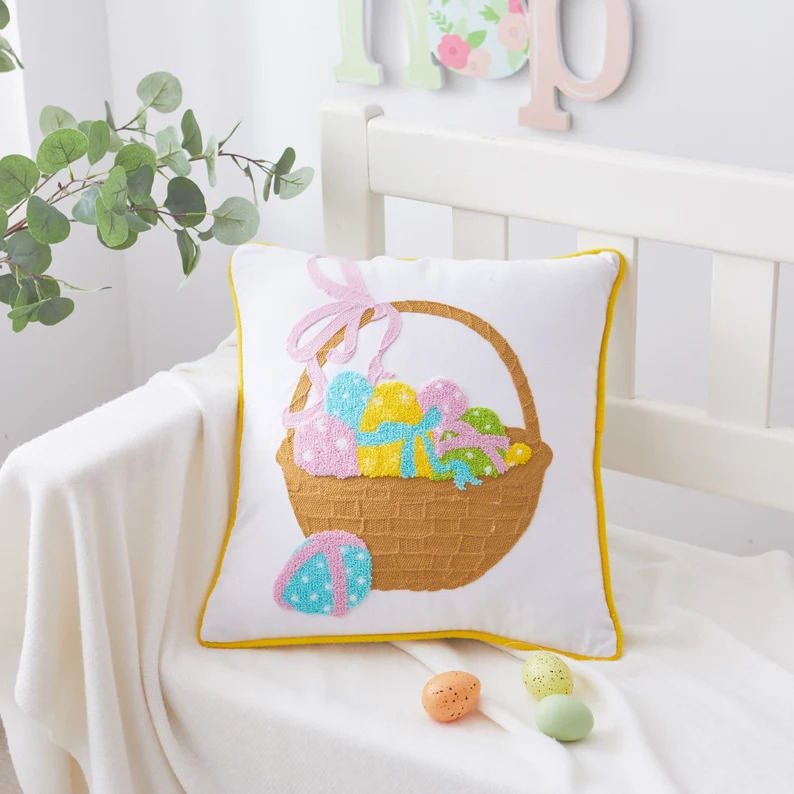 18 Magical Easter Pillow Designs That Will Liven Up Your Sofa