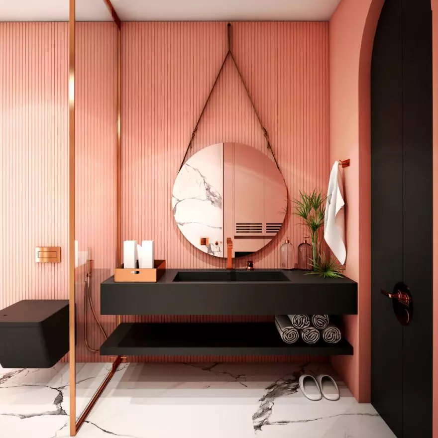 Orange-Pink Ways To Freshen Up The Decor