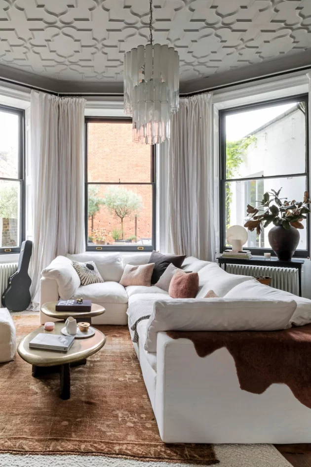 Ideas For a Living Room With Too High Ceilings