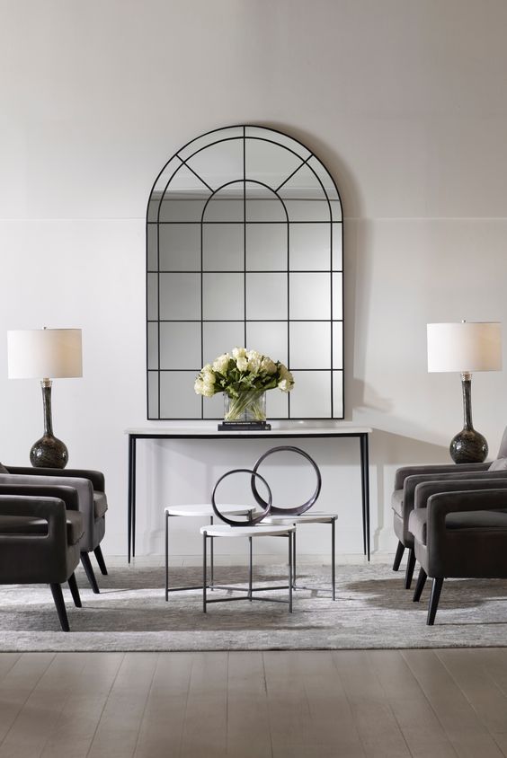 Arched Mirrors For A Rounded Reflections