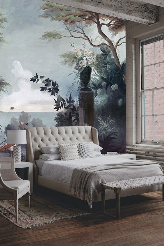 Wallpapers That Will Complement Your Headboard Wall