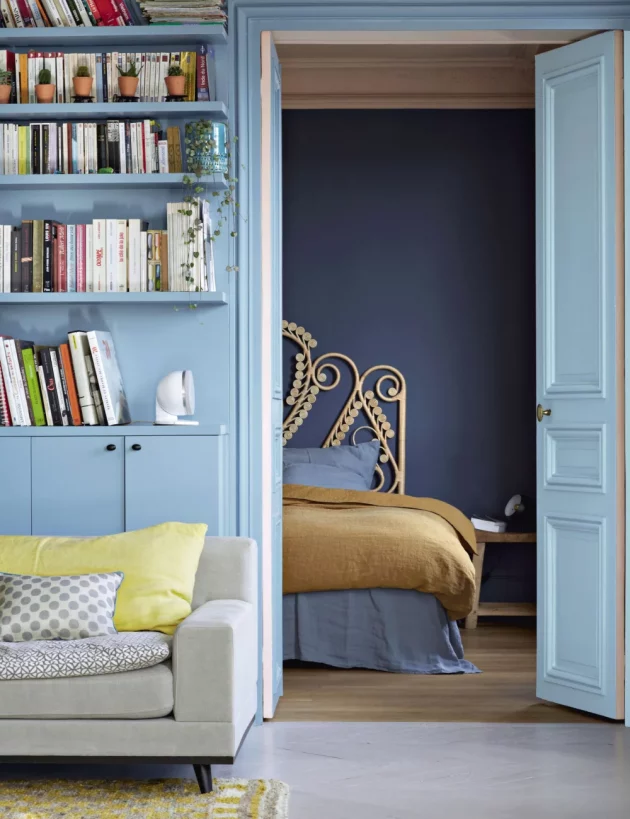 6 Beautiful Inspiration Of Blue Bedrooms