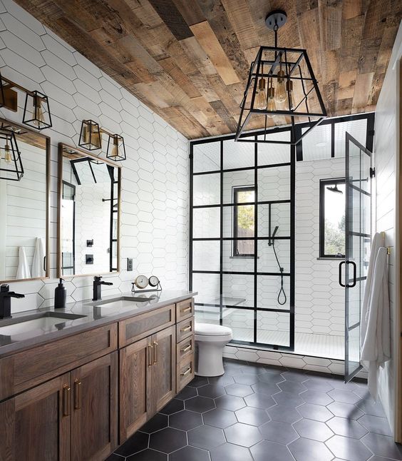 10 Amazing Ideas And Projects Of Rustic Bathrooms
