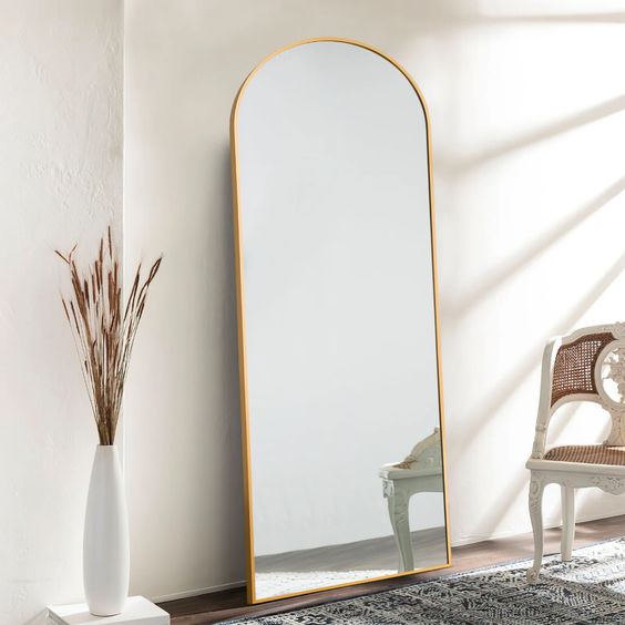 Arched Mirrors For A Rounded Reflections