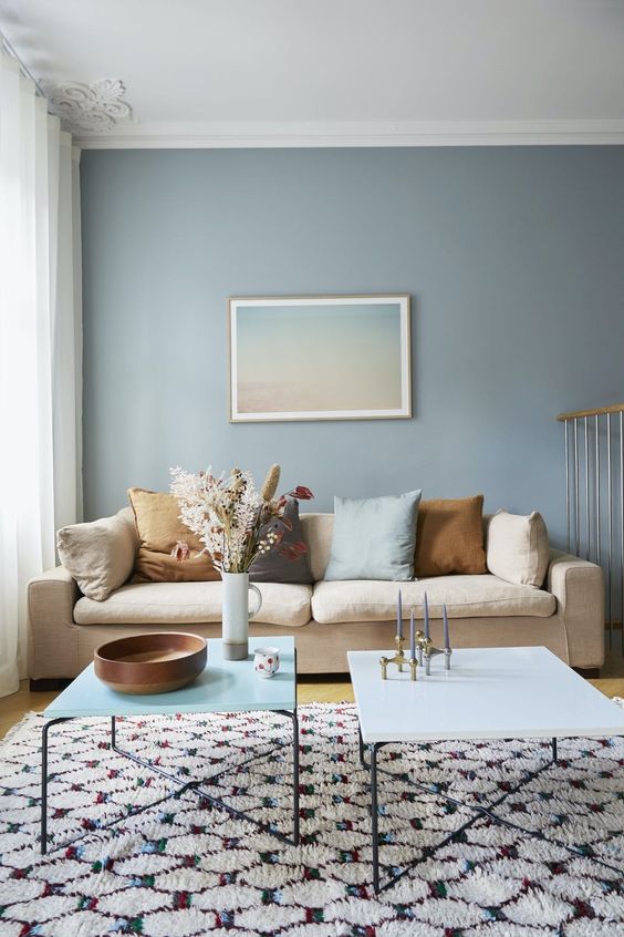How To Use Pastel Blue Color In Decoration