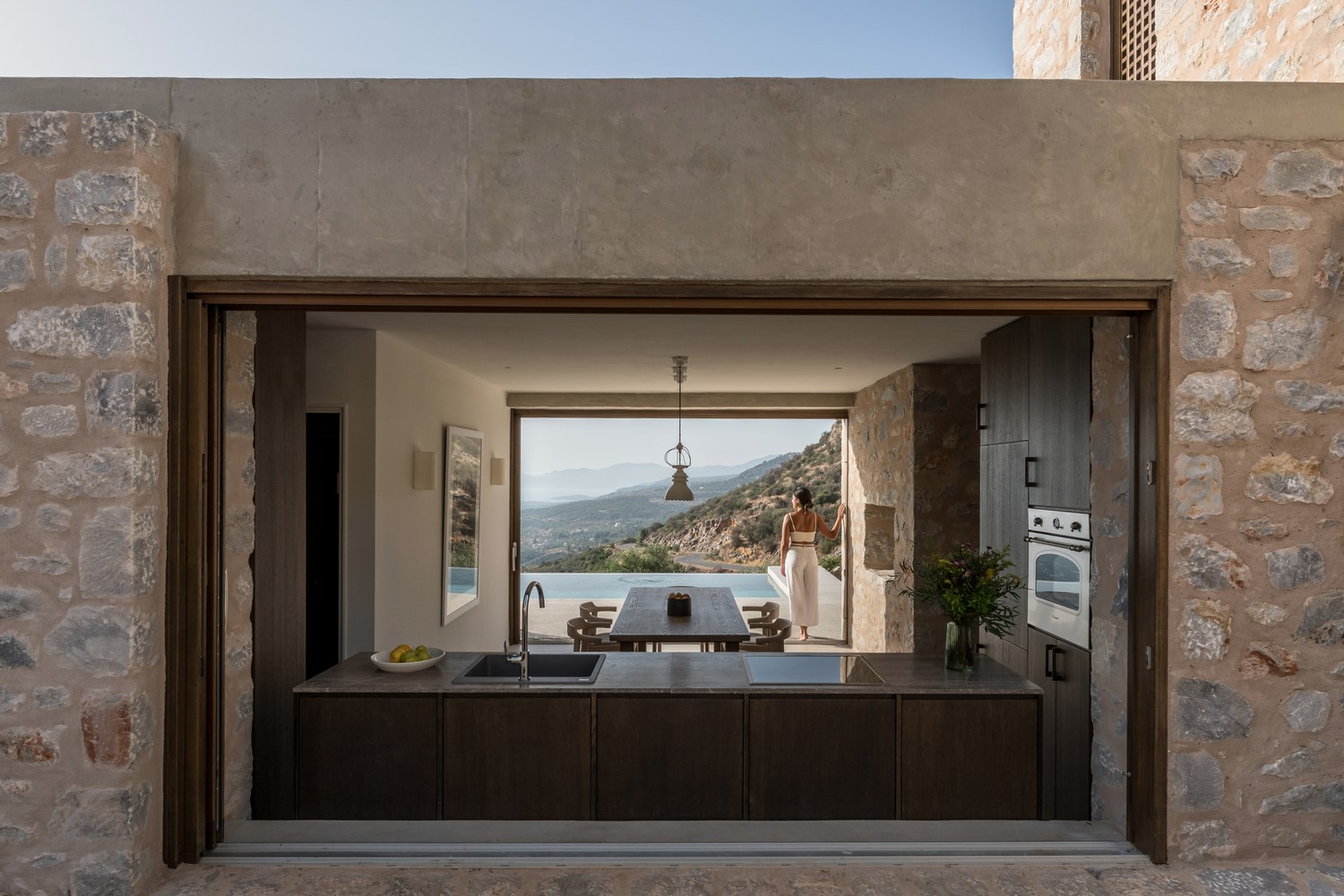 Monolith House by Desypri & Misiaris Architecture in Mani, Greece Monolith House by Desypri & Misiaris Architecture in Mani, Greece