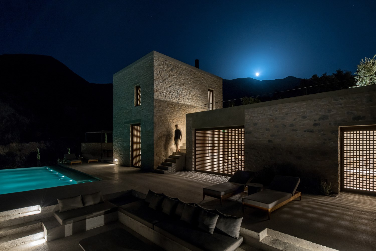 Monolith House by Desypri & Misiaris Architecture in Mani, Greece Monolith House by Desypri & Misiaris Architecture in Mani, Greece