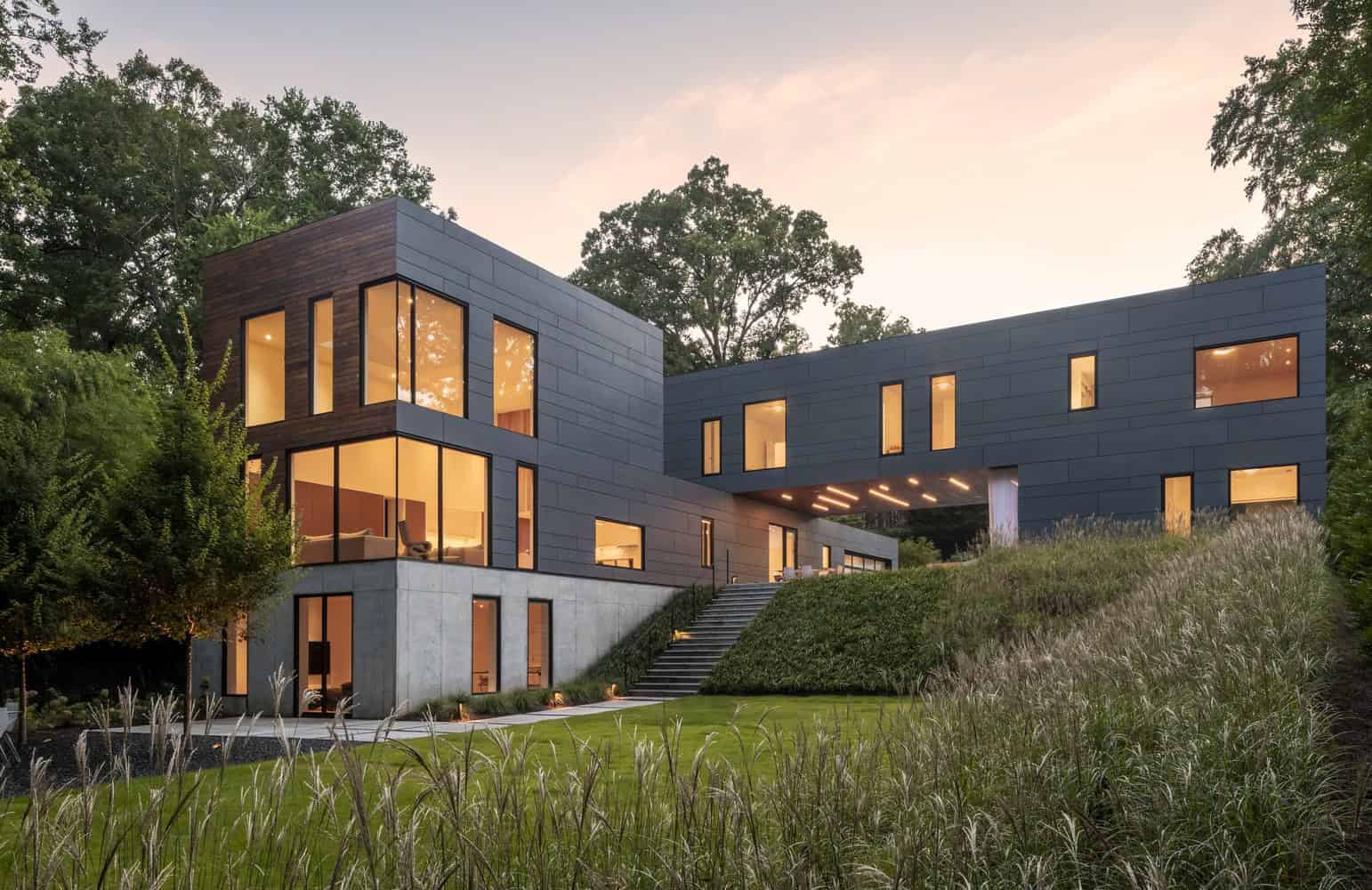 Split Box House by DiG Architects in Atlanta, Georgia