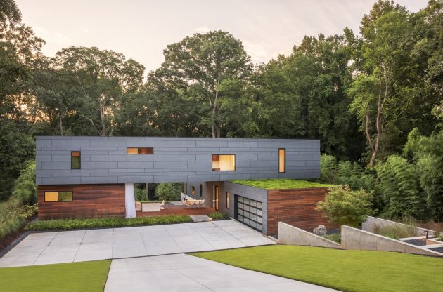 Split Box House by DiG Architects in Atlanta, Georgia