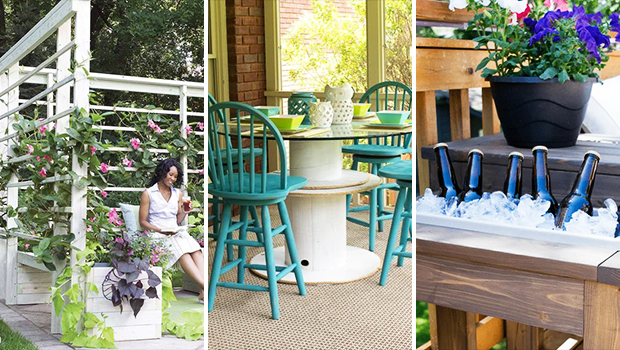 15 Brilliant DIY Patio Furniture Projects You Must Try This Spring