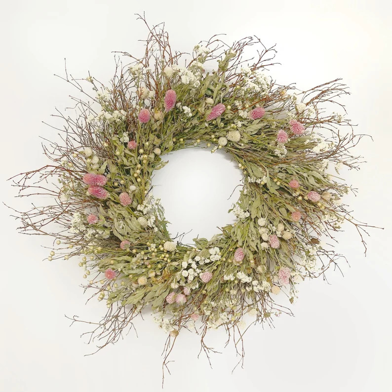 16 Refreshing Natural Spring Wreath Designs That Will Dazzle You