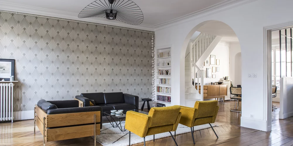 A duplex like a family home in Paris A duplex like a family home in Paris