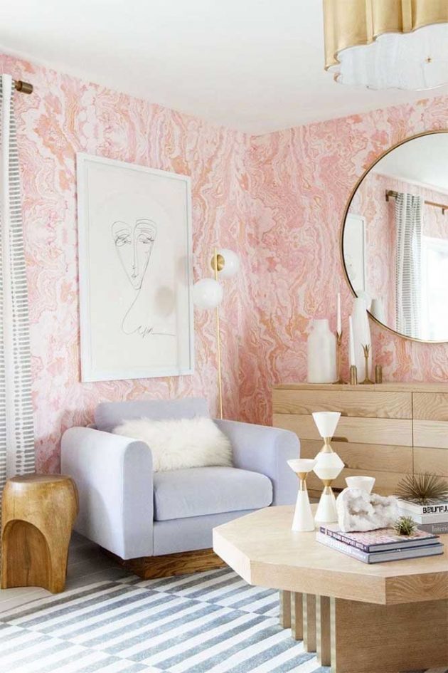 How To Use In Decor The Popular Millennial Pink Color?