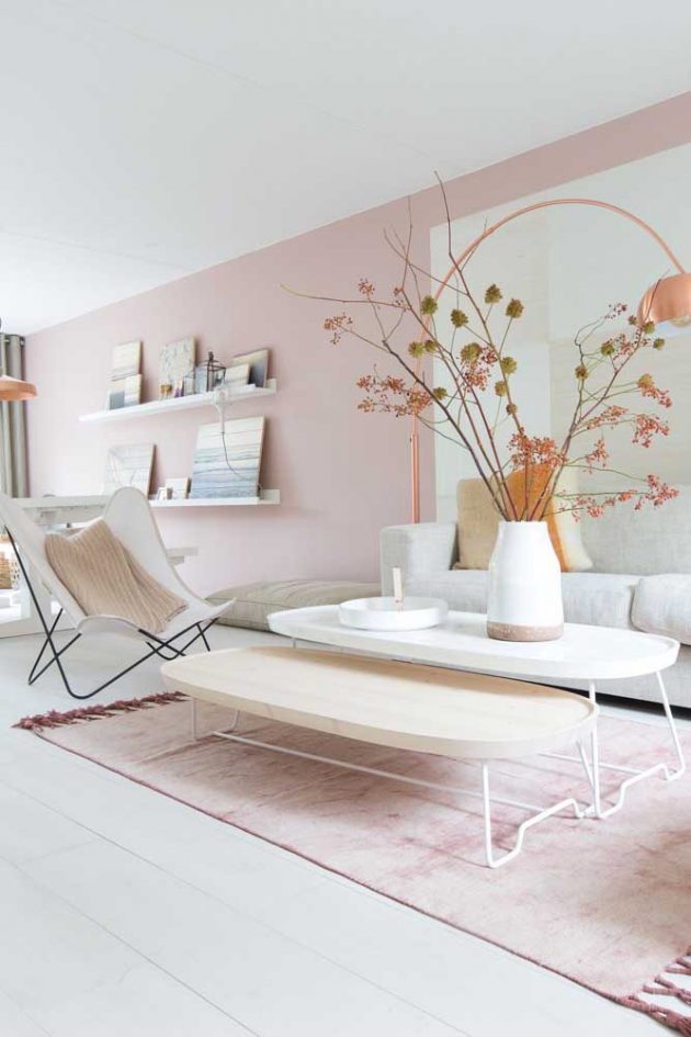 How To Use In Decor The Popular Millennial Pink Color?
