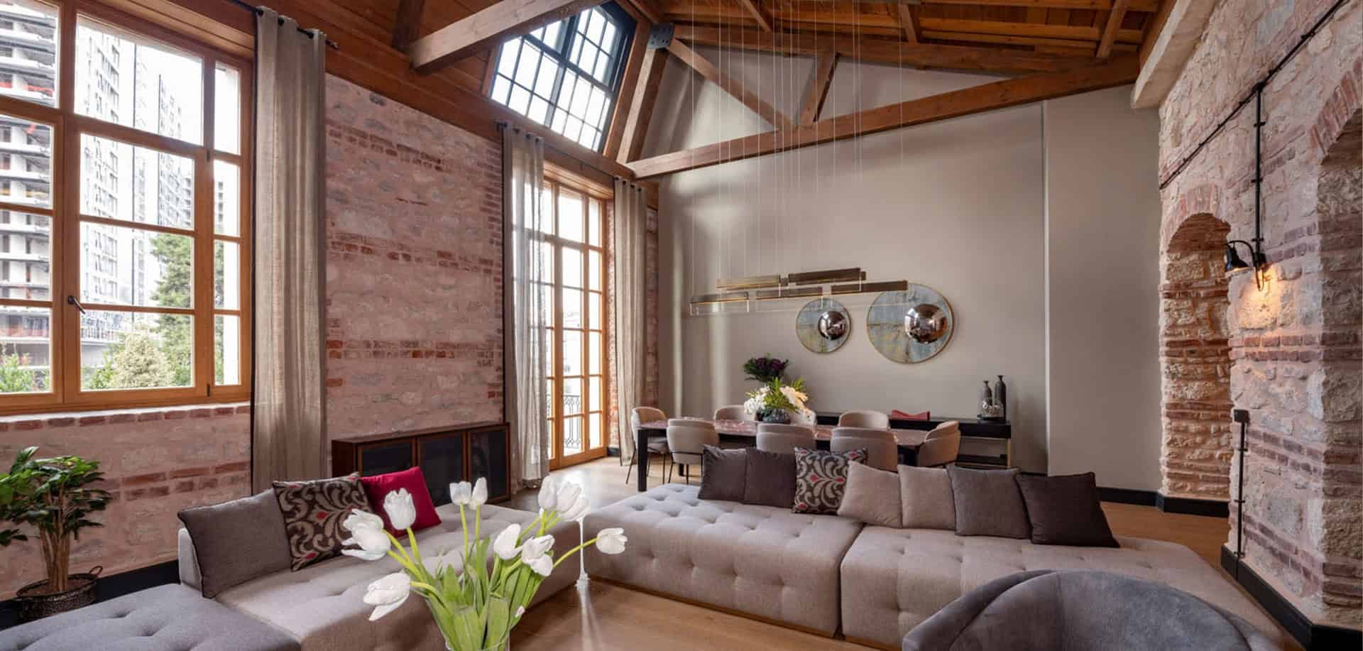 A Design That Brings The Past and The Future Together: Historical Long Building