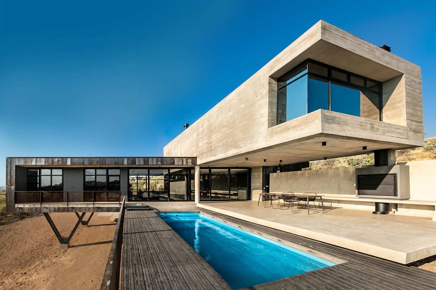 House Steffens by Jaco Wasserfall Architects in Windhoek, Namibia House Steffens by Jaco Wasserfall Architects in Windhoek, Namibia