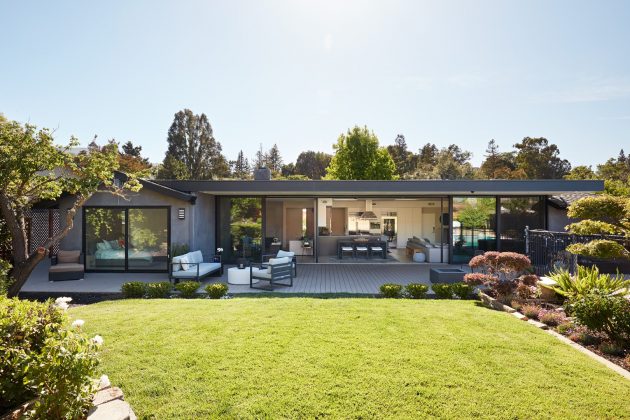 Modern Ranch House by Klopf Architecture in San Jose, California