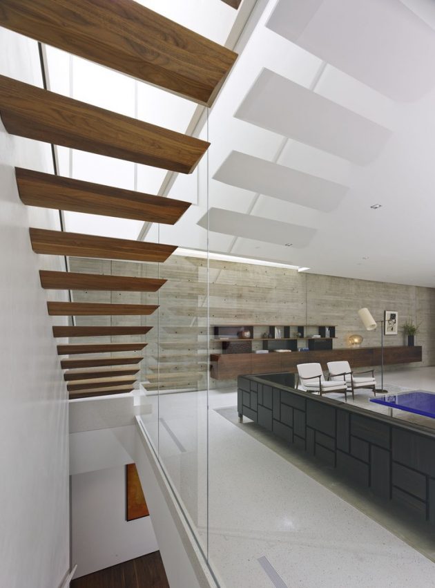 Taslimi Residence by Fleetwood Fernandez Architects in Santa Monica, California