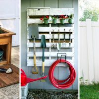15 Genius DIY Outdoor Storage Projects That Also Look Good