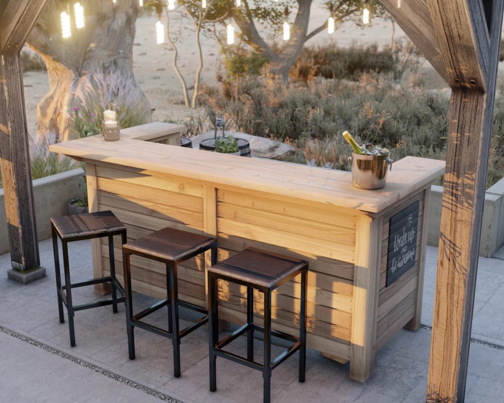 17 Farmhouse Patio Furniture Ideas Made From Pallet Wood