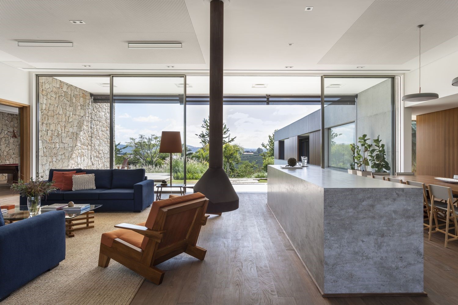 HAC House by Seferin Arquitetura in Braganca Paulista, Brazil HAC House by Seferin Arquitetura in Braganca Paulista, Brazil