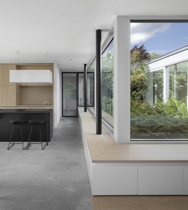 Outside In House by Bedaux de Brouwer Architects + i29 in The Netherlands