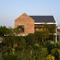 Thai Binh House by Chu Ngoc Anh Architects in Dong Hoang, Vietnam