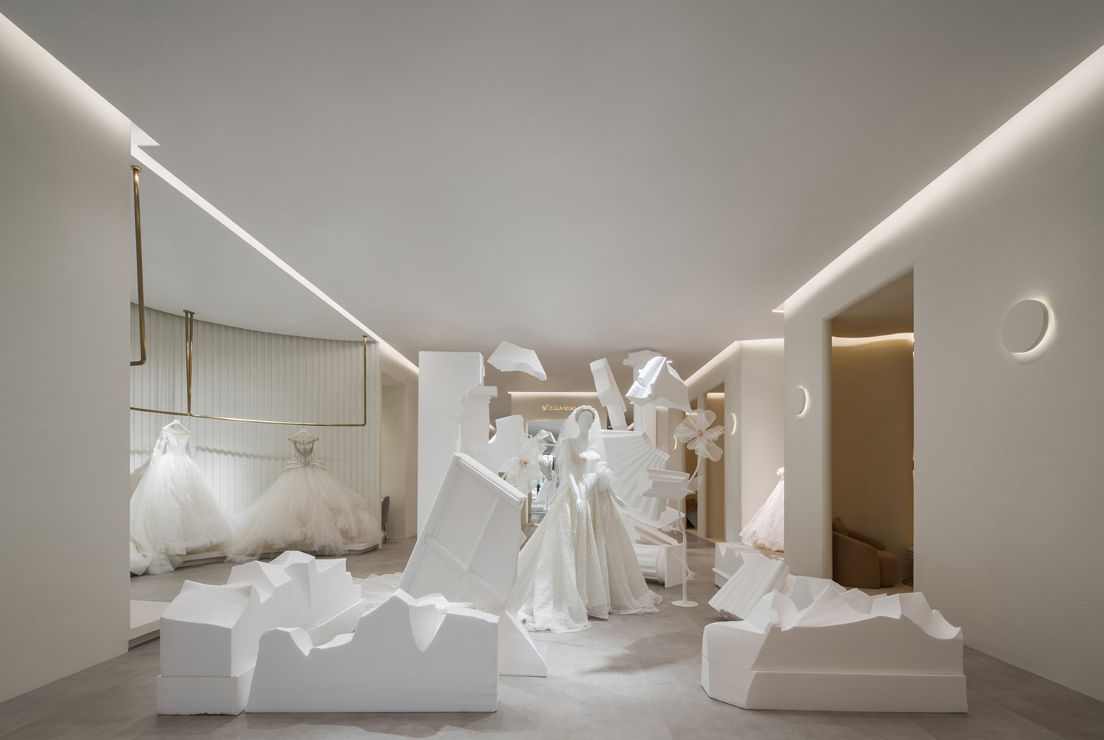 W. DRESSES Customized Spaces by CUN FF Xuewan Yang in Yunnan, China W. DRESSES Customized Spaces by CUN FF Xuewan Yang in Yunnan, China