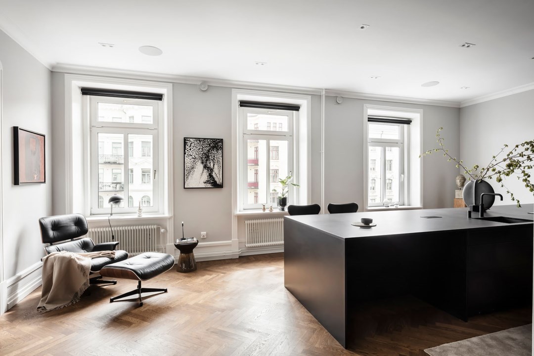Lux Nordic Design Apartment With Black Details Lux Nordic Design Apartment With Black Details