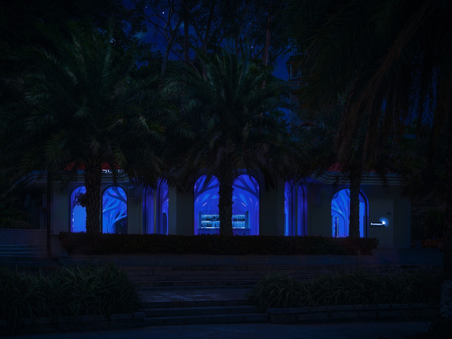 1/2 Coffee & Bar by PANDA NANA in Xiamen, China 1/2 Coffee & Bar by PANDA NANA in Xiamen, China