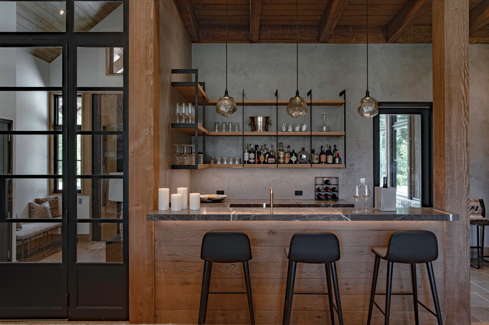 15 Awesome Rustic Home Bar Designs You Will Enjoy