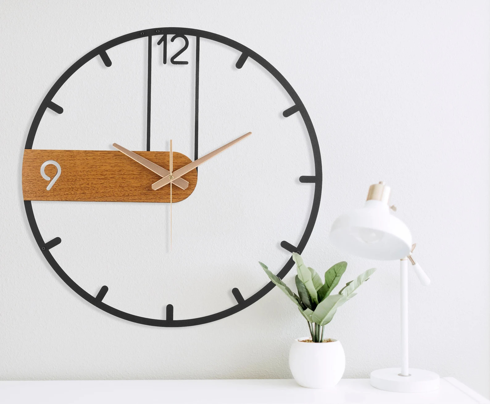 13. Minimalist Wall Clock 13. Minimalist Wall Clock