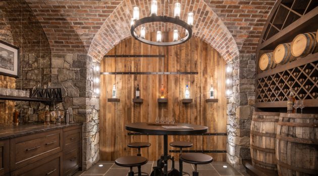 15 Sophisticated Rustic Wine Cellar Designs For Your Mountain Cabin