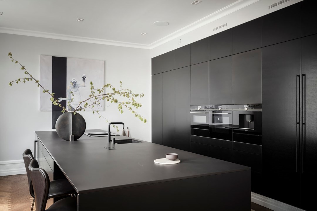 Lux Nordic Design Apartment With Black Details Lux Nordic Design Apartment With Black Details