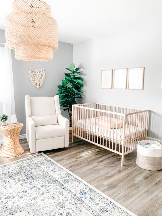 Cómo decorar la habitación de tu bebé en colores neutros