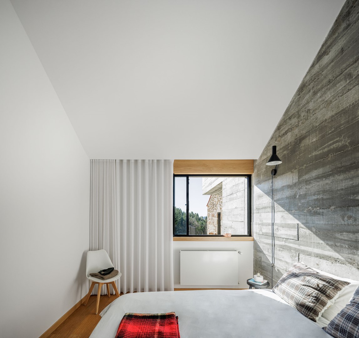 Casa NaMora: A love story between granite and concrete in a Portuguese farm house Casa NaMora: A love story between granite and concrete in a Portuguese farm house