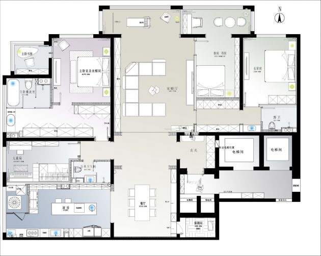 Home of Finance-Elites in Beijing by Rui Design