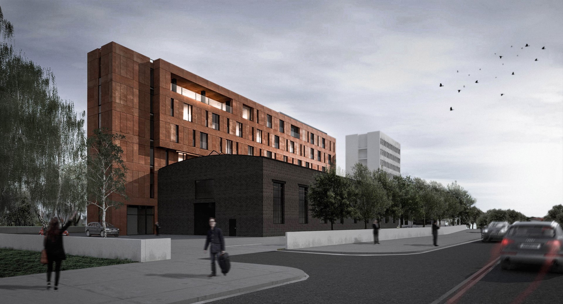 Office Building Extension in Poznan by EASST Architects Office Building Extension in Poznan by EASST Architects