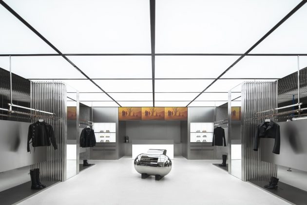 hug x UMA WANG - A new concept jewelry store by ATMOSPHERE Architects