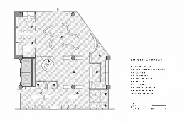 hug x UMA WANG - A new concept jewelry store by ATMOSPHERE Architects