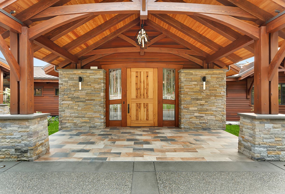 15 Remarkable Rustic Entrance Designs That Will Thrill You