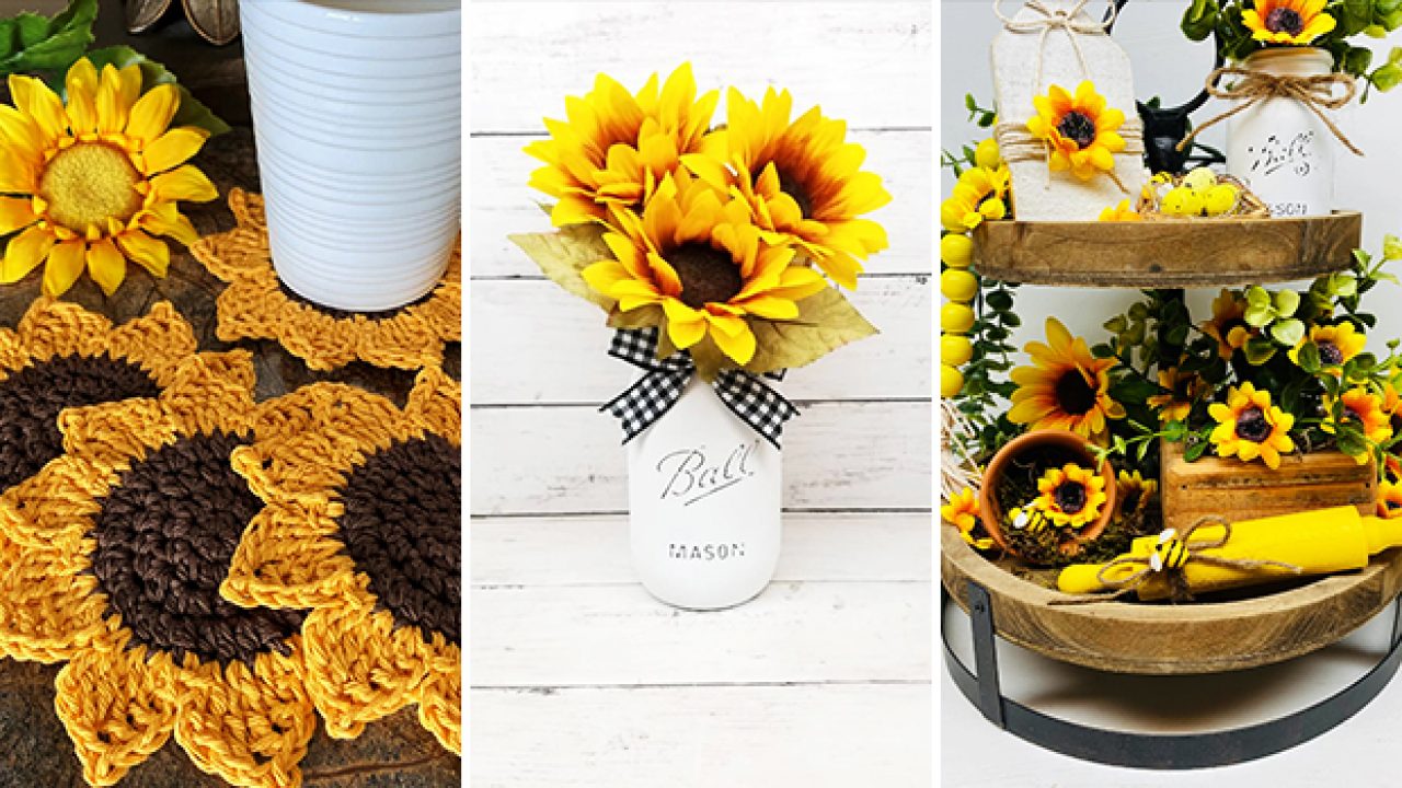 Decorating with Sunflowers - Town & Country Living