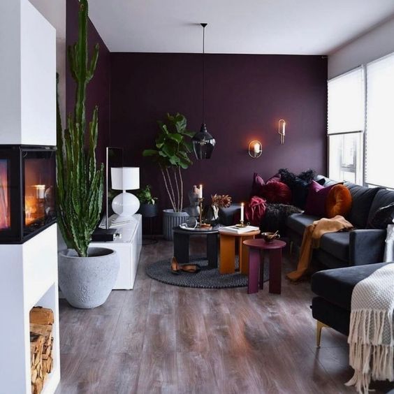 The Best Decorating Ideas With Purple Walls